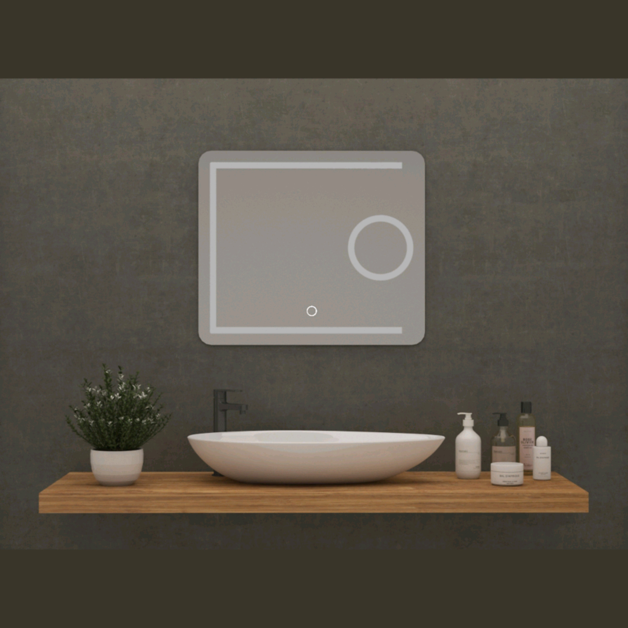 اینه لمسی سایا کابینت مدل فراز