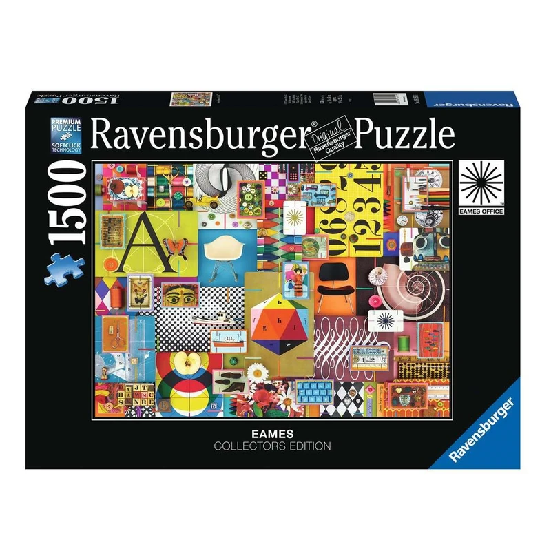 پازل 1500 تکه راونزبرگر مدل Eames House of Cards کد 16951