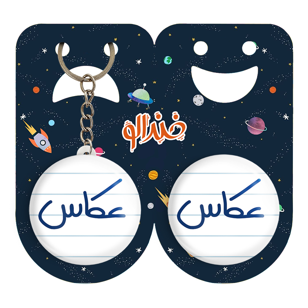 پیکسل خندالو مدل عکاس کد 6680 به همراه جاکلیدی