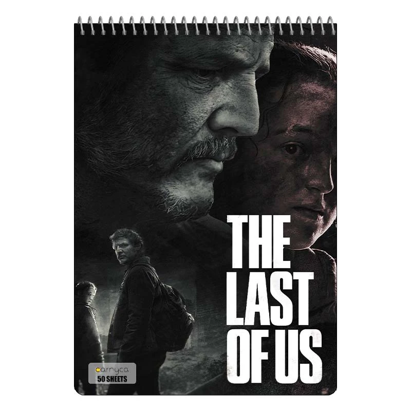 دفتر نقاشی 50 برگ سیمی کارنیکا طرح لست اف اس The Last of Us کد 10624