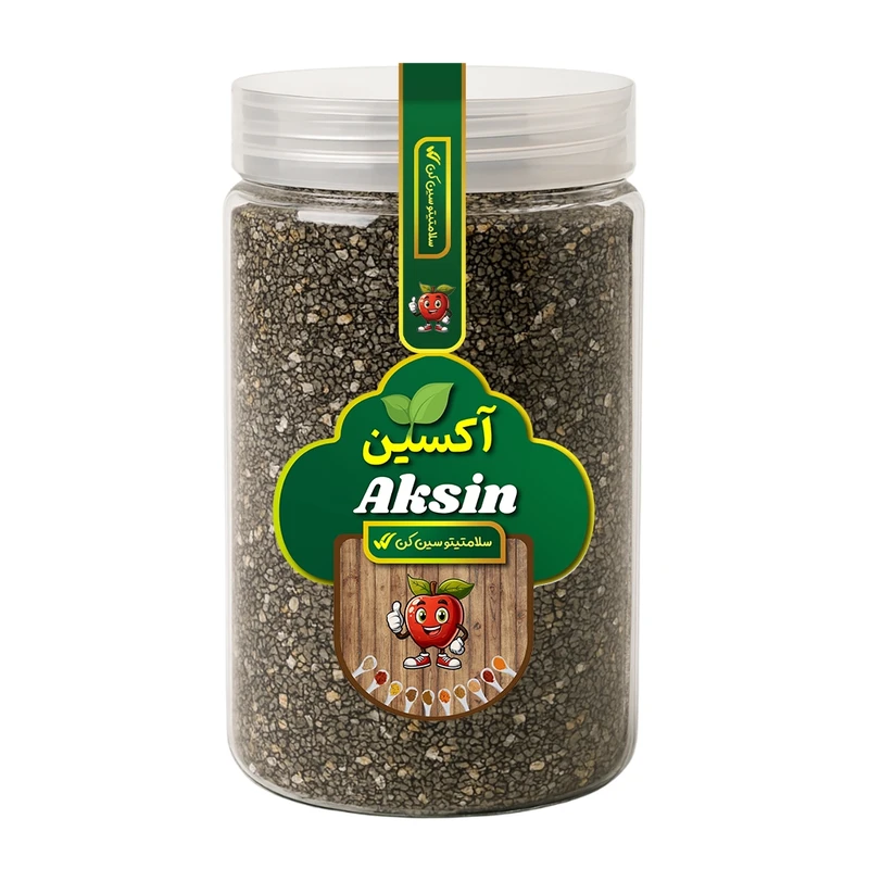 دانه چیا ممتاز آکسین - 500 گرم