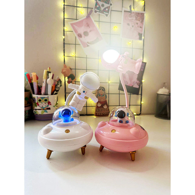 چراغ مطالعه مدل UFO طرح سفینه و آدم فضایی کد 19-20-90797