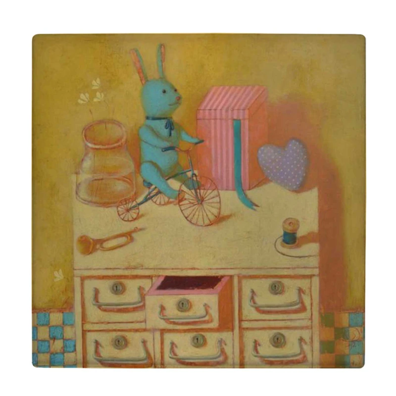 زیر لیوانی طرح کشو میز و اسباب بازی ها کد    4018543_2431