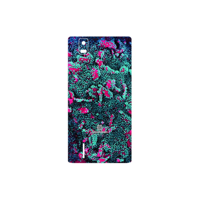 برچسب پوششی ماهوت مدل Atom Universe 8 مناسب برای گوشی موبایل هوآوی Ascend P2