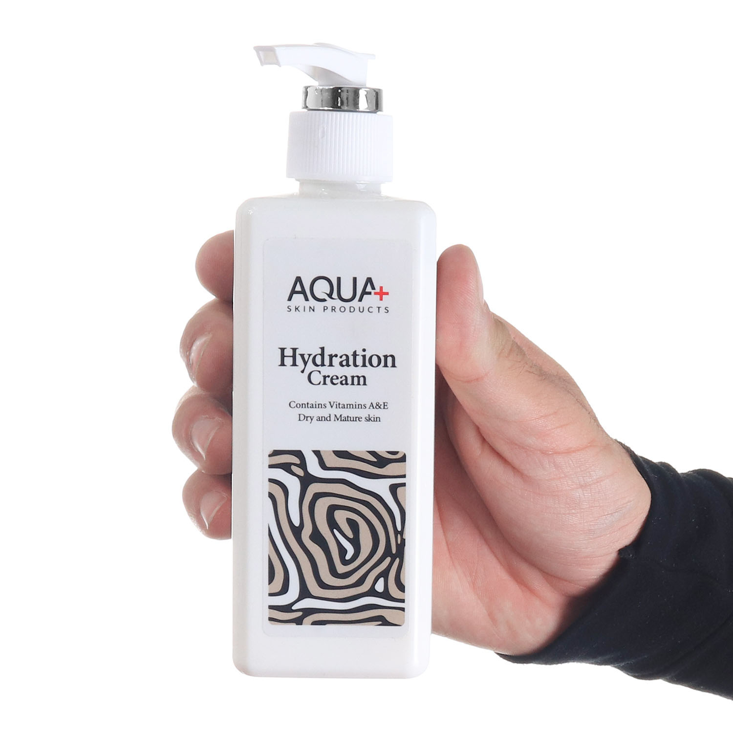 کرم آبرسان و مرطوب کننده آکوا پلاس مدل حاوی ویتامین A و E حجم 250 میلی لیتر