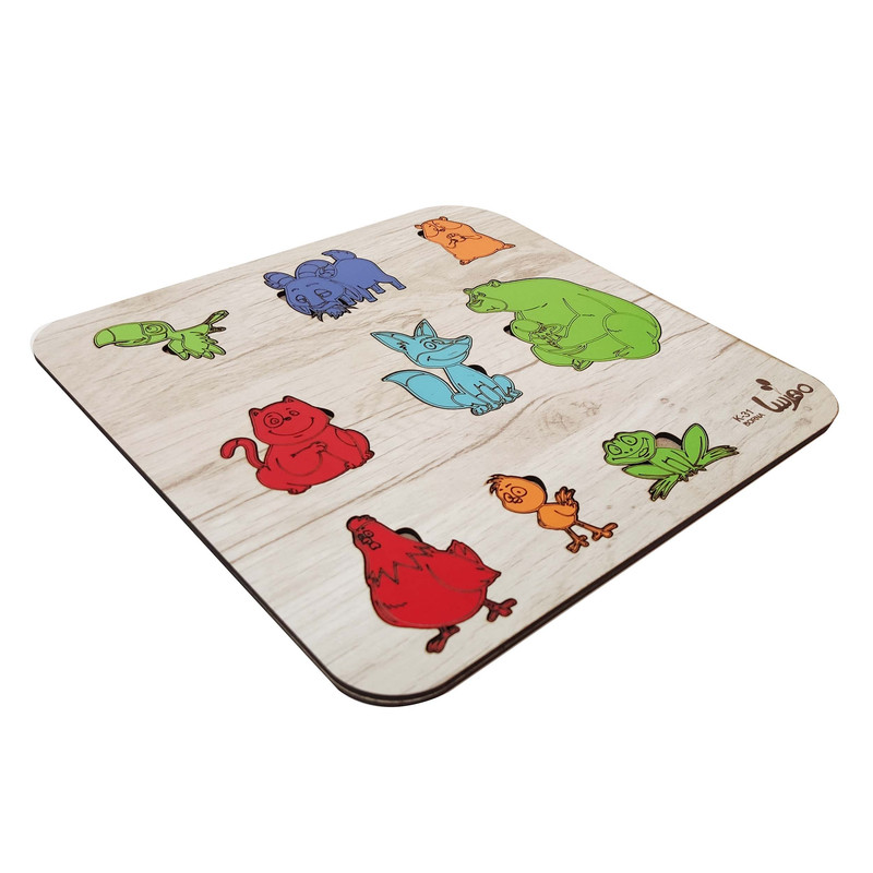 بازی آموزشی مدل جورچین حیوانات کد k-31
