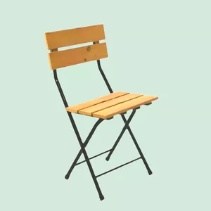 صندلی مدل تاشو چوبی کد 4030
