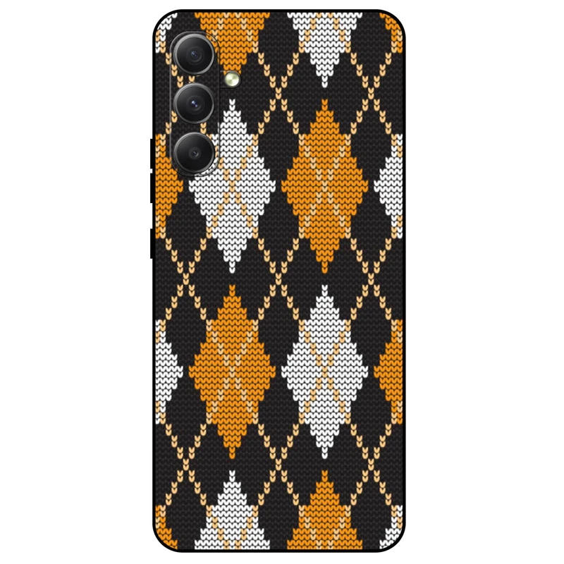 کاور مگافون طرح بافت مدل 8104 مناسب برای گوشی موبایل سامسونگ Galaxy A54       