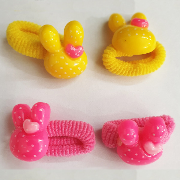 کش مو دخترانه طرح خرگوش مجموعه دو عددی