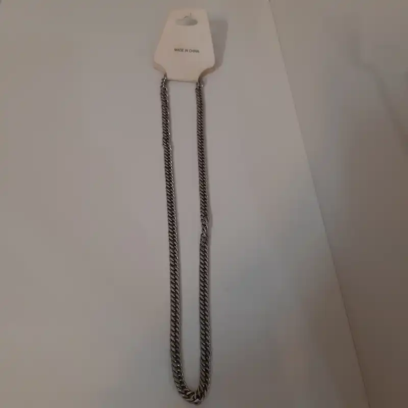 گردنبند مردانه مدل استیل