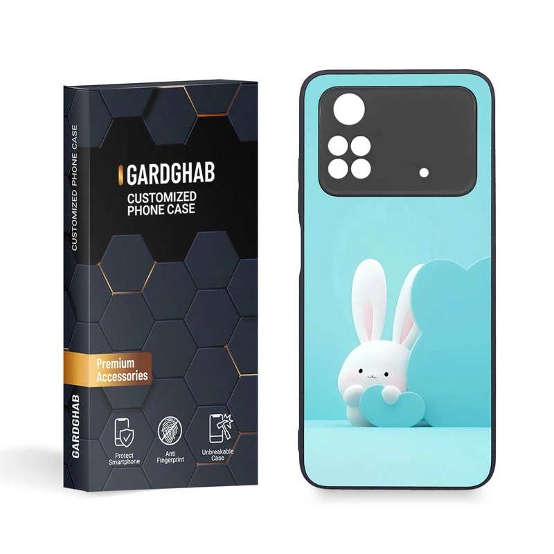 کاور گارد قاب مدل دخترانه مناسب برای گوشی موبایل شیائومی Poco M4 Pro 4G