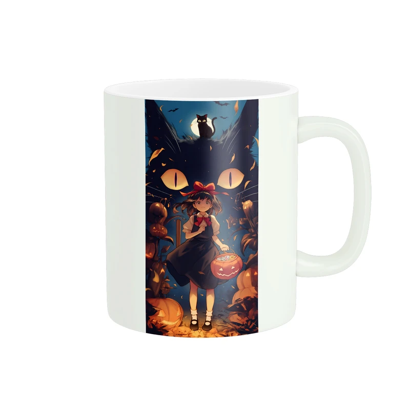 ماگ پاد آفرین طرح انیمه سرویس تحویل کی‌کی Kiki's Delivery Service کد 238