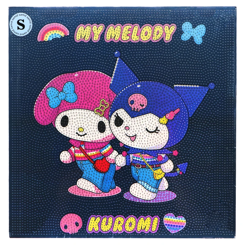 بازی آموزشی سمید مدل تابلو نقاشی الماسی طرح کرومی