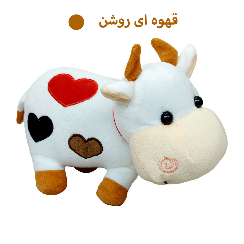 عروسک سیی طرح گاو کد 1753 ارتفاع 26 سانتی متر عروسک سیی طرح گاو کد 1753 ارتفاع 26 سانتی متر