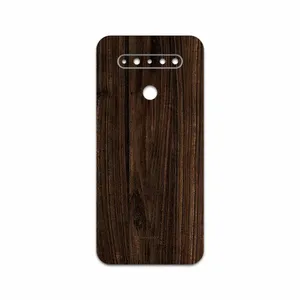 MAHOOT Dark Walnut Wood Cover Sticker for LG K51s