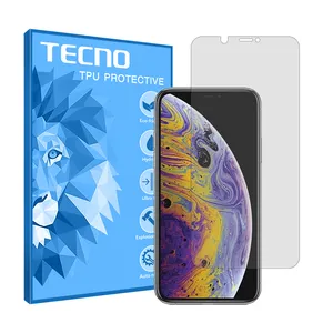 Tecno HyGEL model transparent screen protector suitable for Apple iPhone XS Max mobile phone