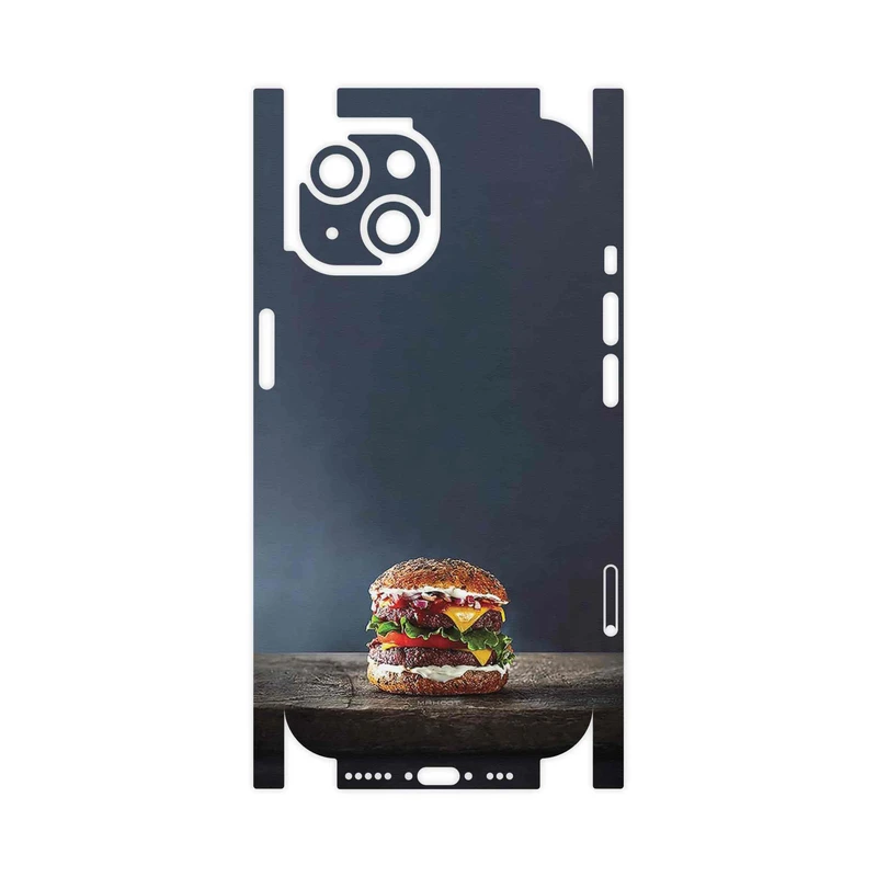 برچسب پوششی ماهوت مدل Hamburger-FullSkin مناسب برای گوشی موبایل اپل iPhone 15