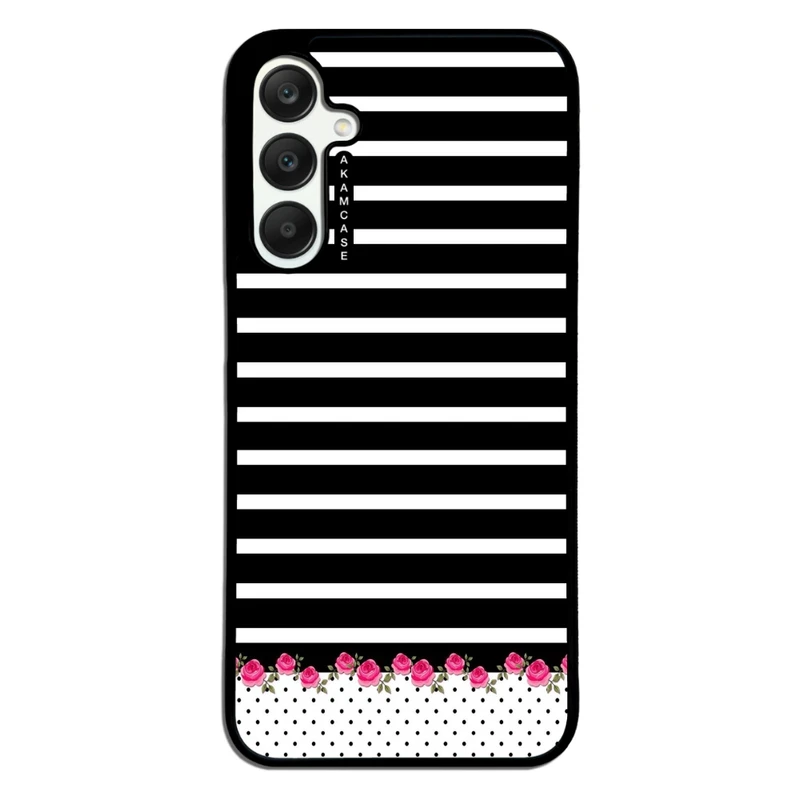 کاور آکام مدل AMC-WSGA25-FLOWERS-40 مناسب برای گوشی موبایل سامسونگ Galaxy A25