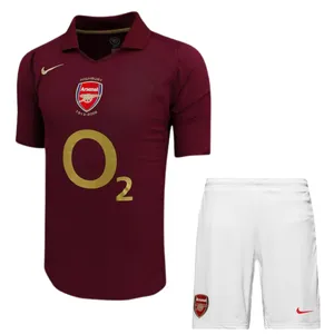 ست پولوشرت و شلوارک ورزشی مردانه مدل آرسنال Home 2006