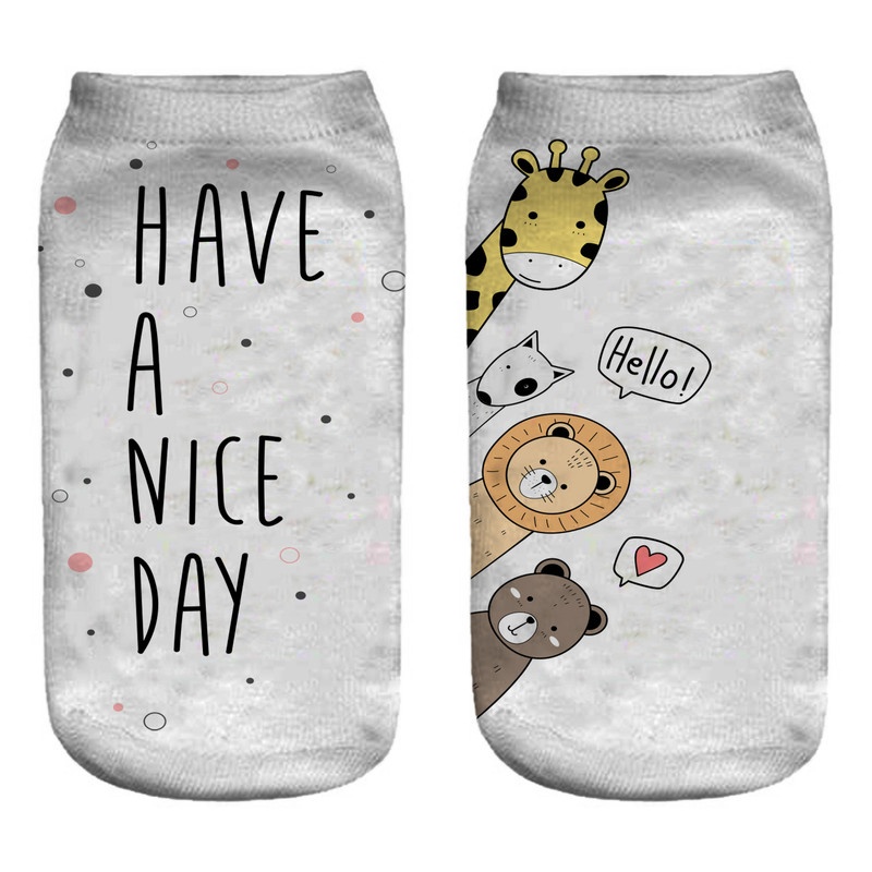 جوراب طرح حیوانات مدل 1130