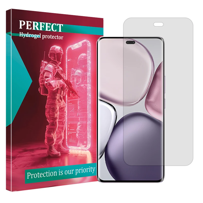 محافظ صفحه نمایش مات پرفکت مدل هیدروژلی مناسب برای گوشی موبایل آنر X9c