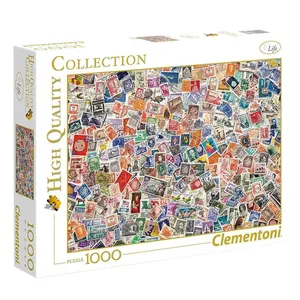 پازل 1000 تکه کلمنتونی مدل stamps کد 39387