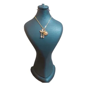 گردنبند زنانه مدل چشم و خورشید