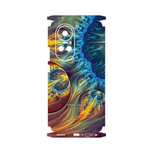 MAHOOT Mathematical Geometric Shape 8-FullSkin Cover Sticker for Oppo Reno 10 5G
