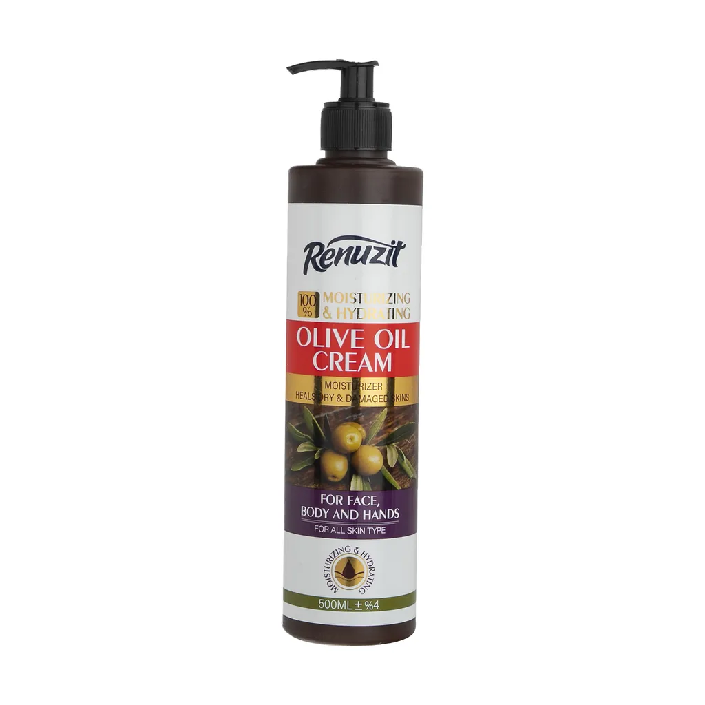 کرم آبرسان رینوزیت مدل Olive Oil حجم 500 میلی لیتر