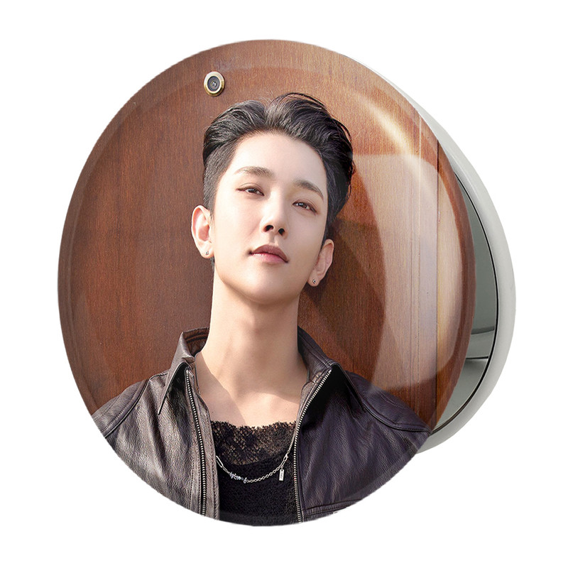 آینه جیبی خندالو طرح جاشوآ گروه سونتین Seventeen مدل تاشو کد 21571 