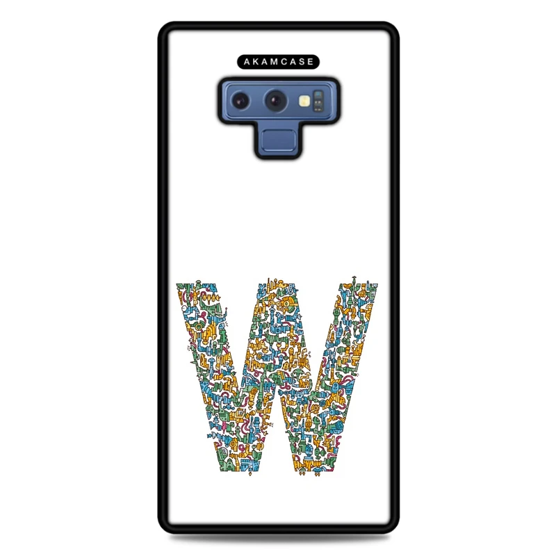کاور آکام مدل AMC-WSGN9-ALPHADOODLEBET-23 مناسب برای گوشی موبایل سامسونگ Galaxy Note 9