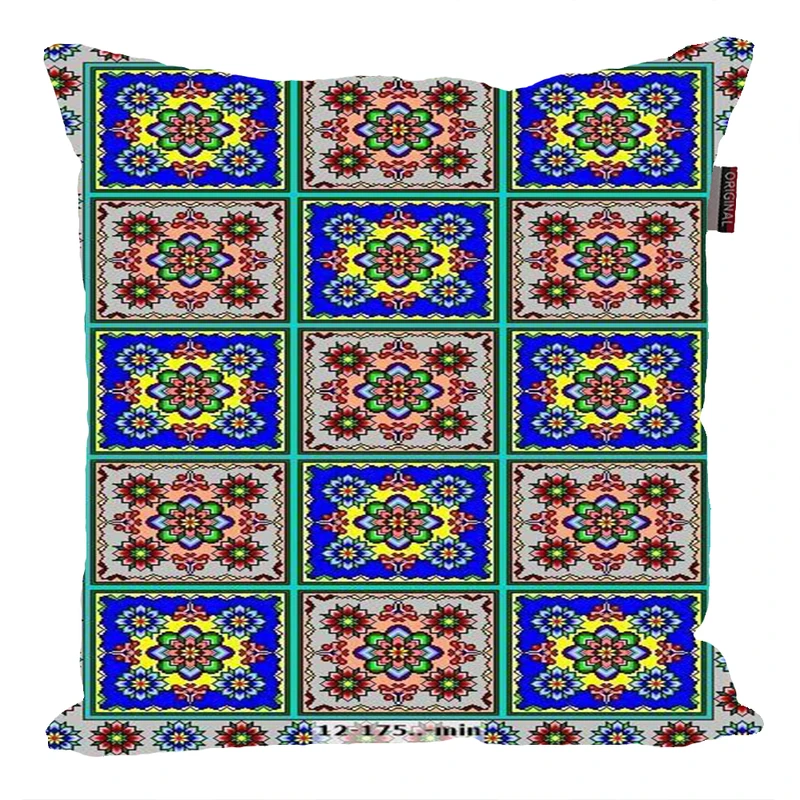 کوسن ناریکو طرح فرش قالیچه سنتی کد 03408