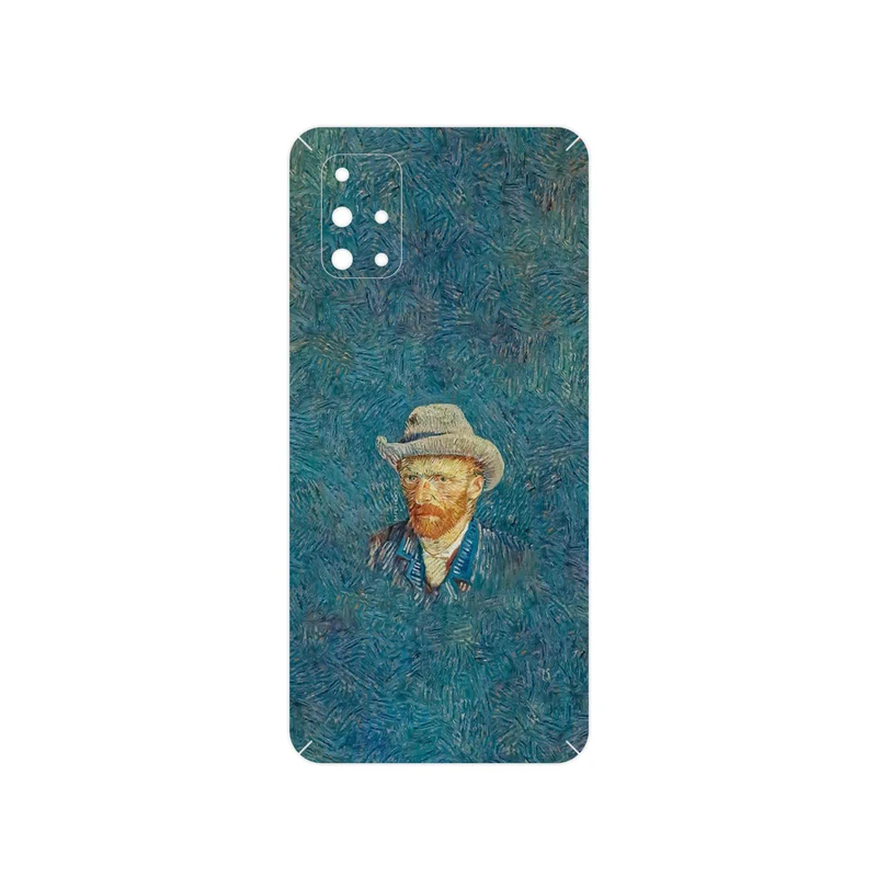برچسب پوششی ماهوت مدل Self portrait with a gray felt hat مناسب برای گوشی موبایل سامسونگ Galaxy M31S