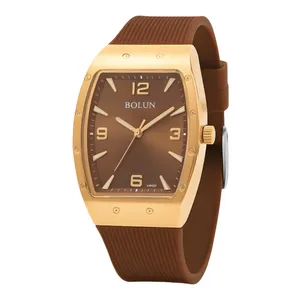 ساعت مچی عقربه‌ای کوارتز مردانه مدل اسپرت لوکس بند رابر کد Bo2