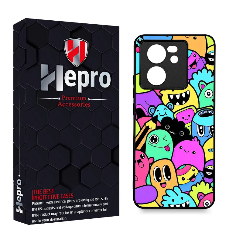 کاور هپرو طرح فانتزی مدل TPU مناسب برای گوشی موبایل شیائومی 13T / 13T PRO