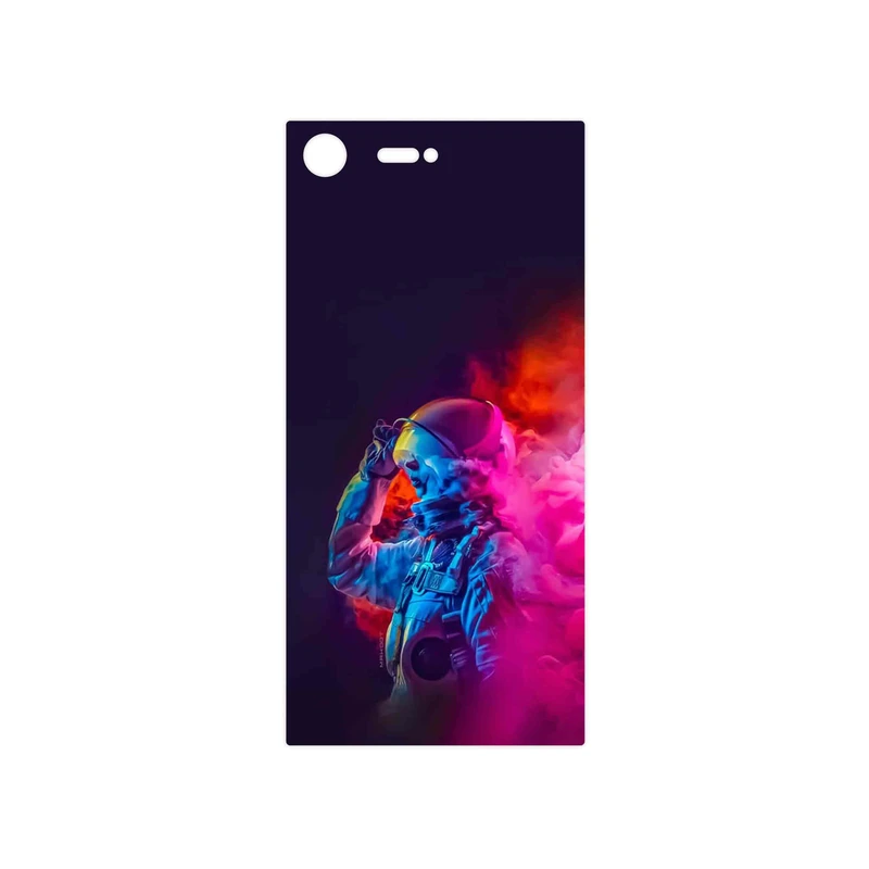 برچسب پوششی ماهوت مدل Smoke Rainbow Digital Art 1 مناسب برای گوشی موبایل سونی Xperia XZ Premium