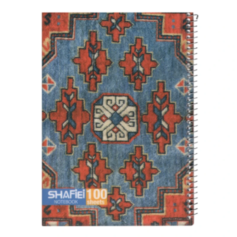دفتر مشق 100 برگ شفیعی مدل گبه کد 82