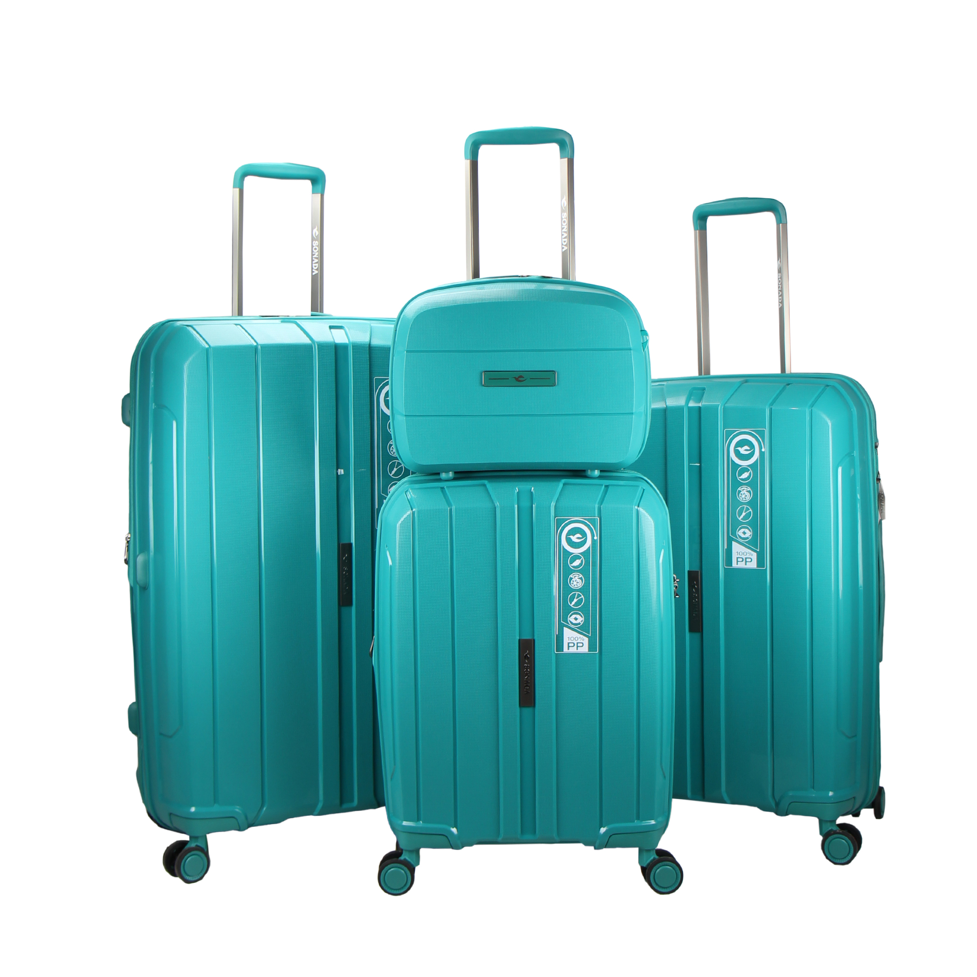 نکته خرید - قیمت روز چمدان سونادا مدل C0561 مجموعه چهار عددی خرید