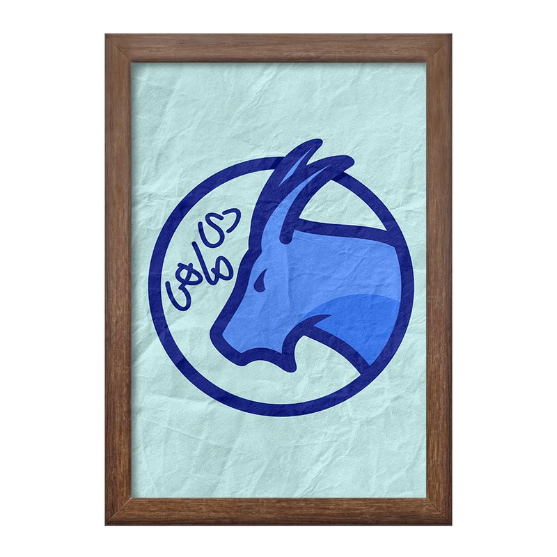 تابلو خندالو طرح ماه تولد دی کد 2366