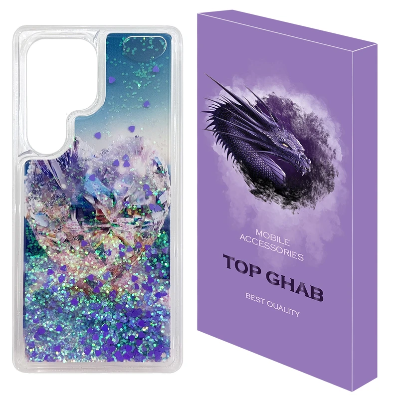 کاور تاپ قاب مدل آکواریومی 4 مناسب برای گوشی موبایل سامسونگ Galaxy S25 Ultra