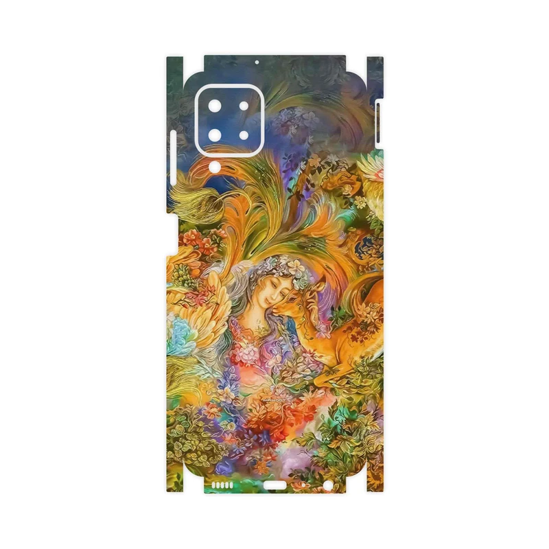 برچسب پوششی ماهوت مدل Persian miniature 3-FullSkin مناسب برای گوشی موبایل سامسونگ Galaxy A22 4G