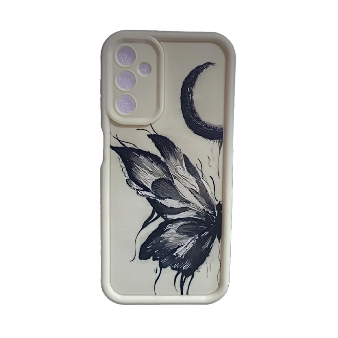 کاور طرح پروانه مناسب برای گوشی موبایل سامسونگ Galaxy A15