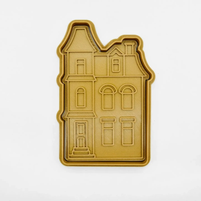 کاتر شیرینی پزی مدل Christmas house