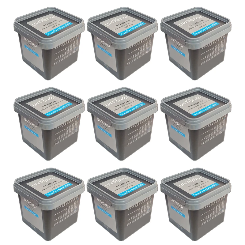 پودر موبر بدن براندوکس مدل Piperita وزن 300 گرم مجموعه 9 عددی