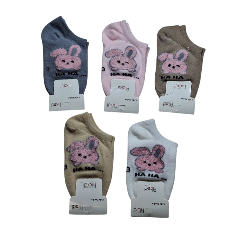 جوراب نوزادی مدل فیلاردی کد ۰۹۵۳ مجموعه ی ۵ عددی 