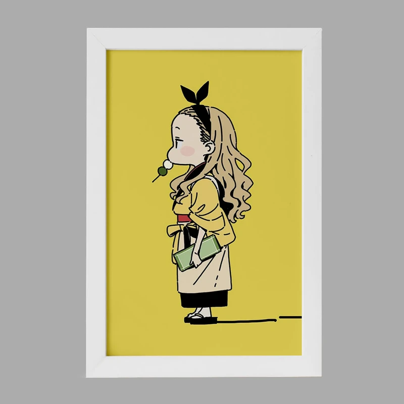 تابلو خندالو مدل کورومی انیمه لیکوریس ریکویل Lycoris Recoil  کد 22995