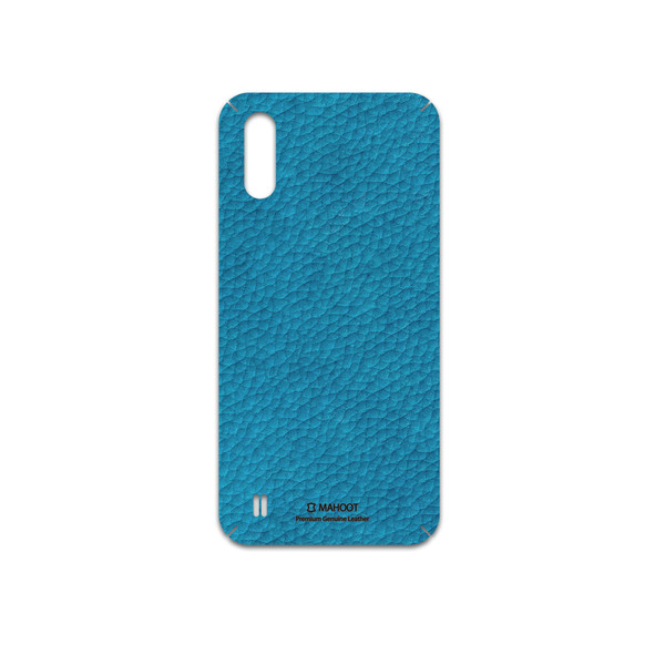 برچسب پوششی ماهوت مدل Blue-Leather مناسب برای گوشی موبایل سامسونگ Galaxy Note20