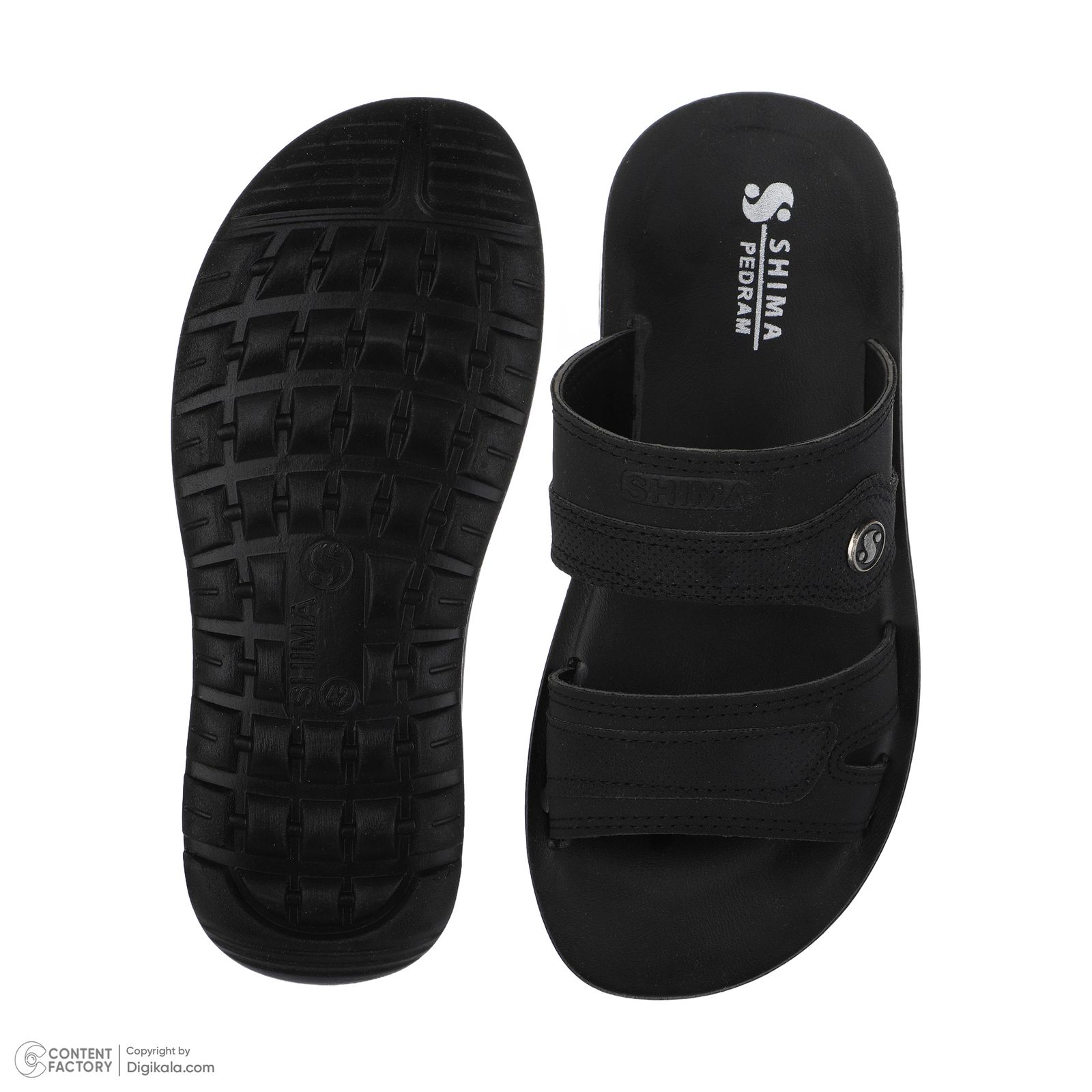 دمپایی مردانه کفش شیما مدل 1713940142 -  - 5