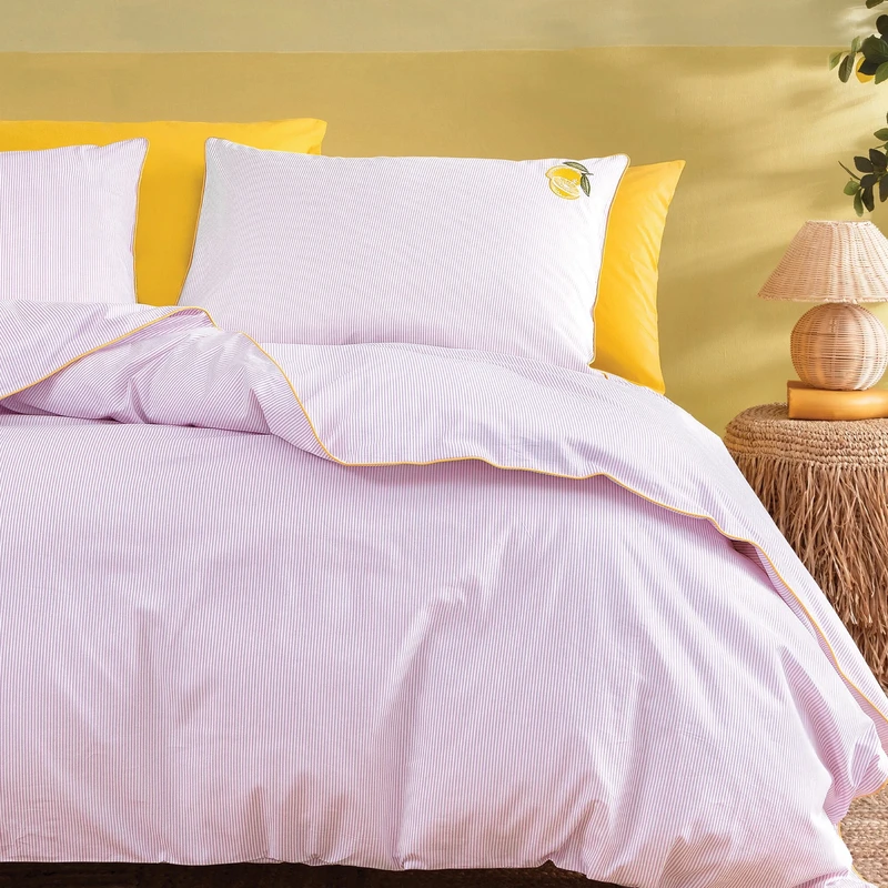 سرویس ملحفه دو نفره 4 تکه یاتاش مدل Terri