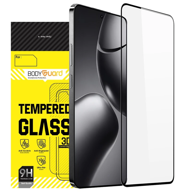 محافظ صفحه نمایش شیشه ای بادیگارد مدل FX مناسب برای گوشی موبایل شیائومی Poco X8 Pro Max